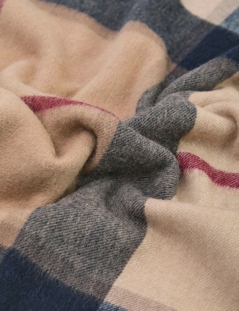 Rosefield Tartan Scarf Hessian Tartan