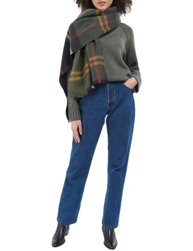 Rosefield Tartan Scarf Barbour Classic