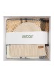 Pendle Beanie & Blair Scarf Gift Hessian Navy