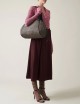 MARIE LARGE SHOPPER Recycled OP Fabric Shoulder Bag OP NATURAL/BLACK