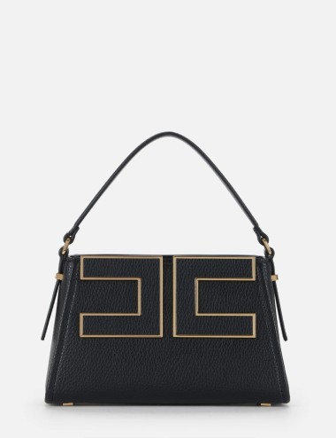 Small tote bag with logo black