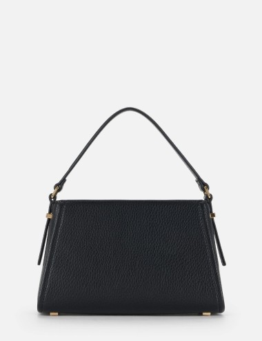 Tote piccola con logo nera
