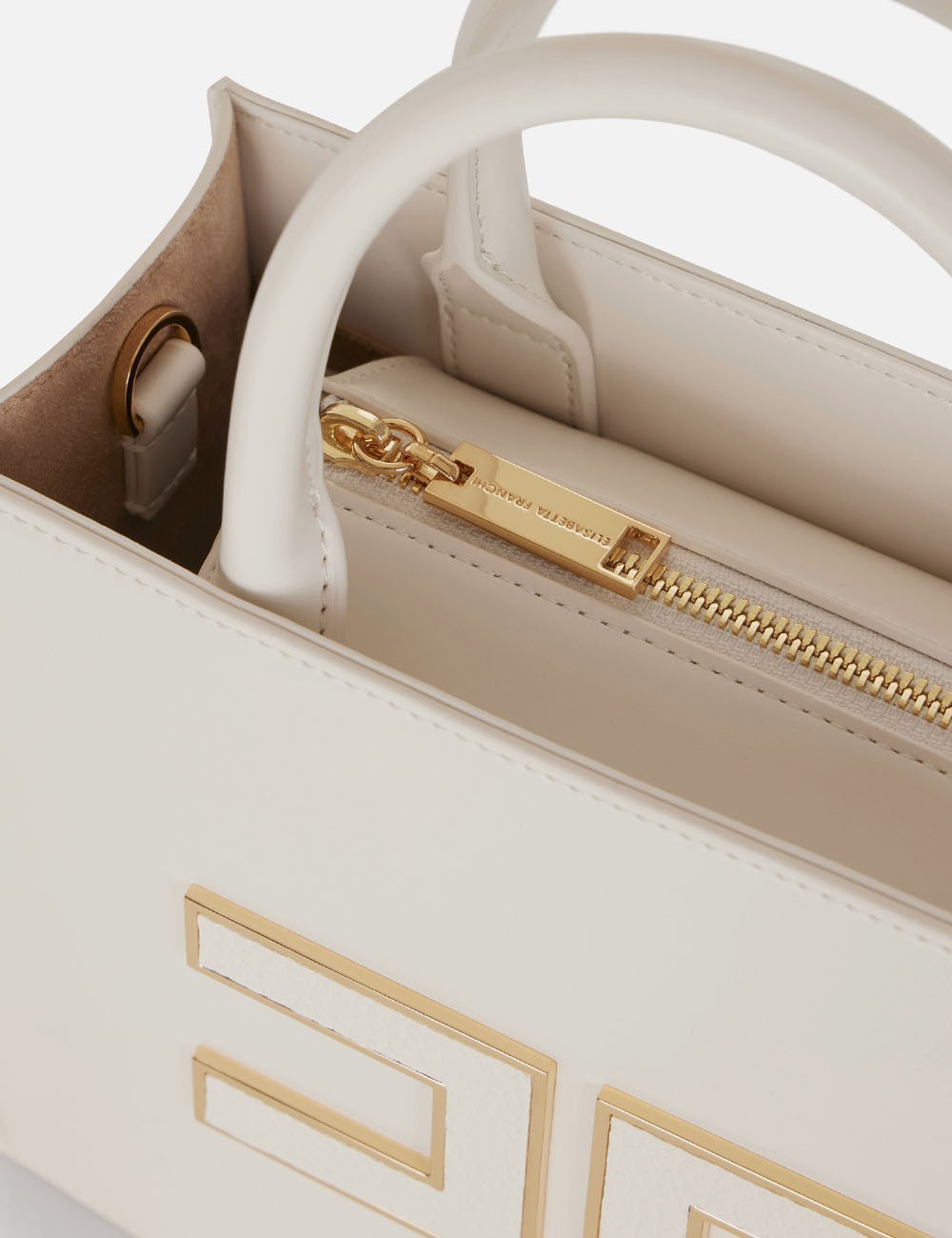 Small tote bag with logo milk