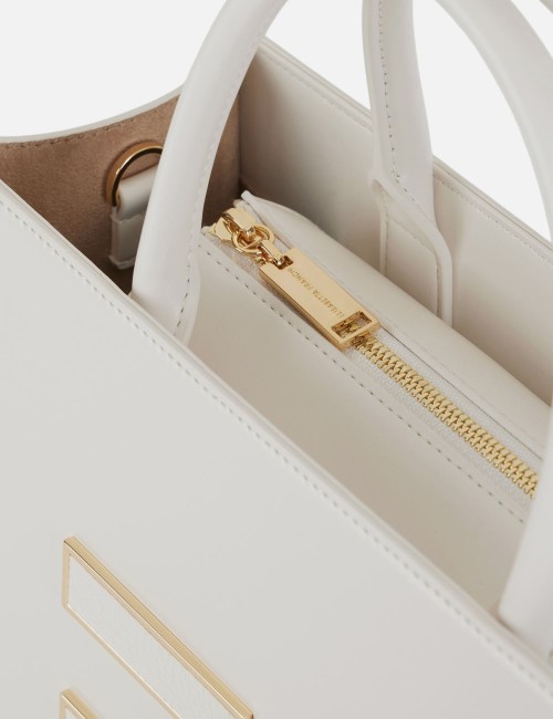 Large tote bag with logo milk