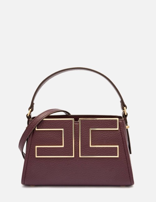 Small tote bag with logo merlot