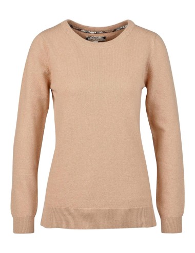 Pendle Roll Collar Sweater Pale Camel / Hessian