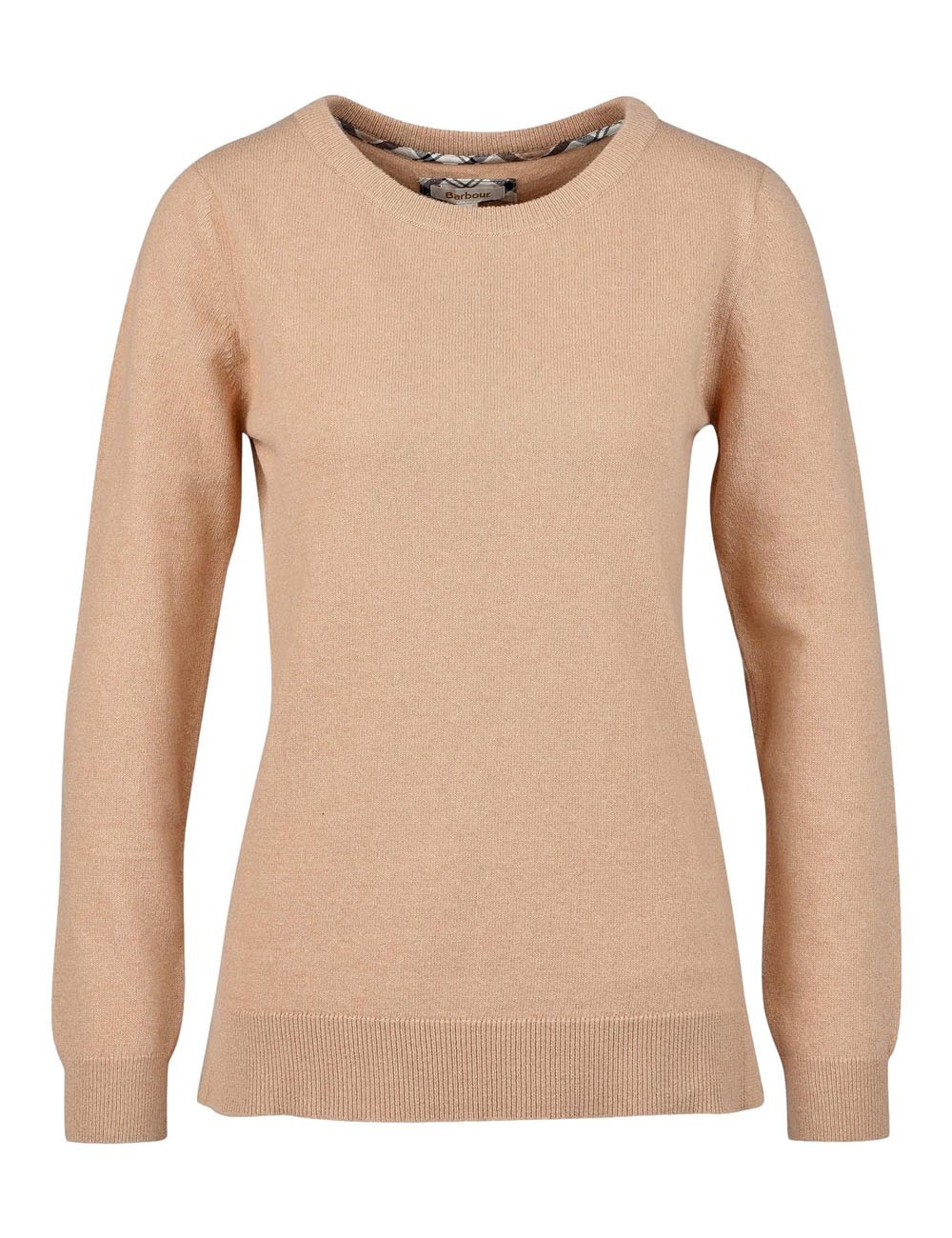 Pendle Roll Collar Sweater Pale Camel / Hessian