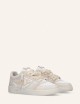 Egg Rocket 2 vintage women's sneakers in white leather