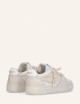 Egg Rocket 2 vintage women's sneakers in white leather