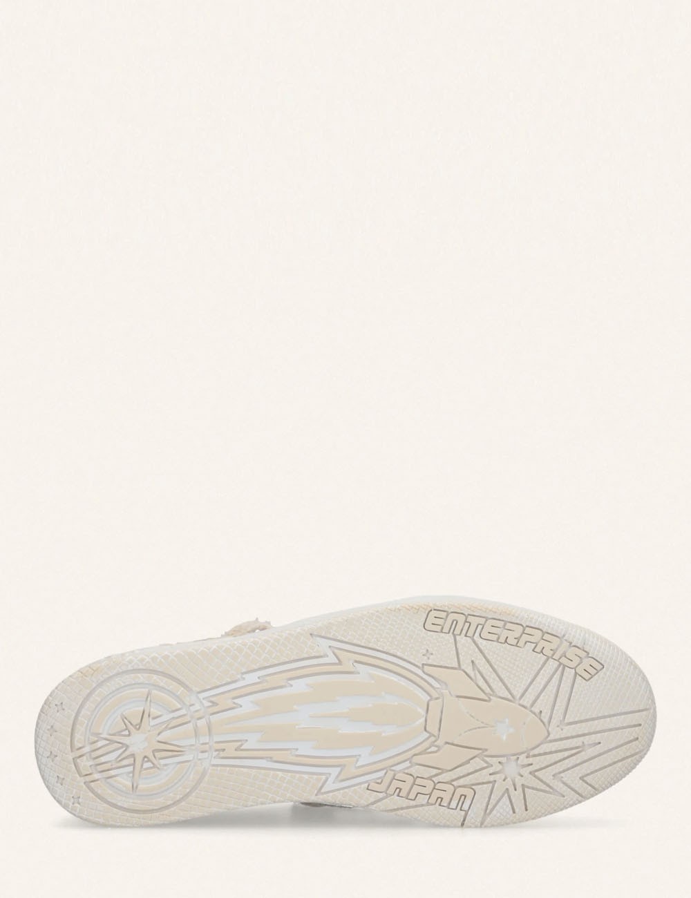 Sneakers donna Egg Rocket 2 vintage in pelle bianca