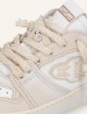 Egg Rocket 2 vintage women's sneakers in white leather