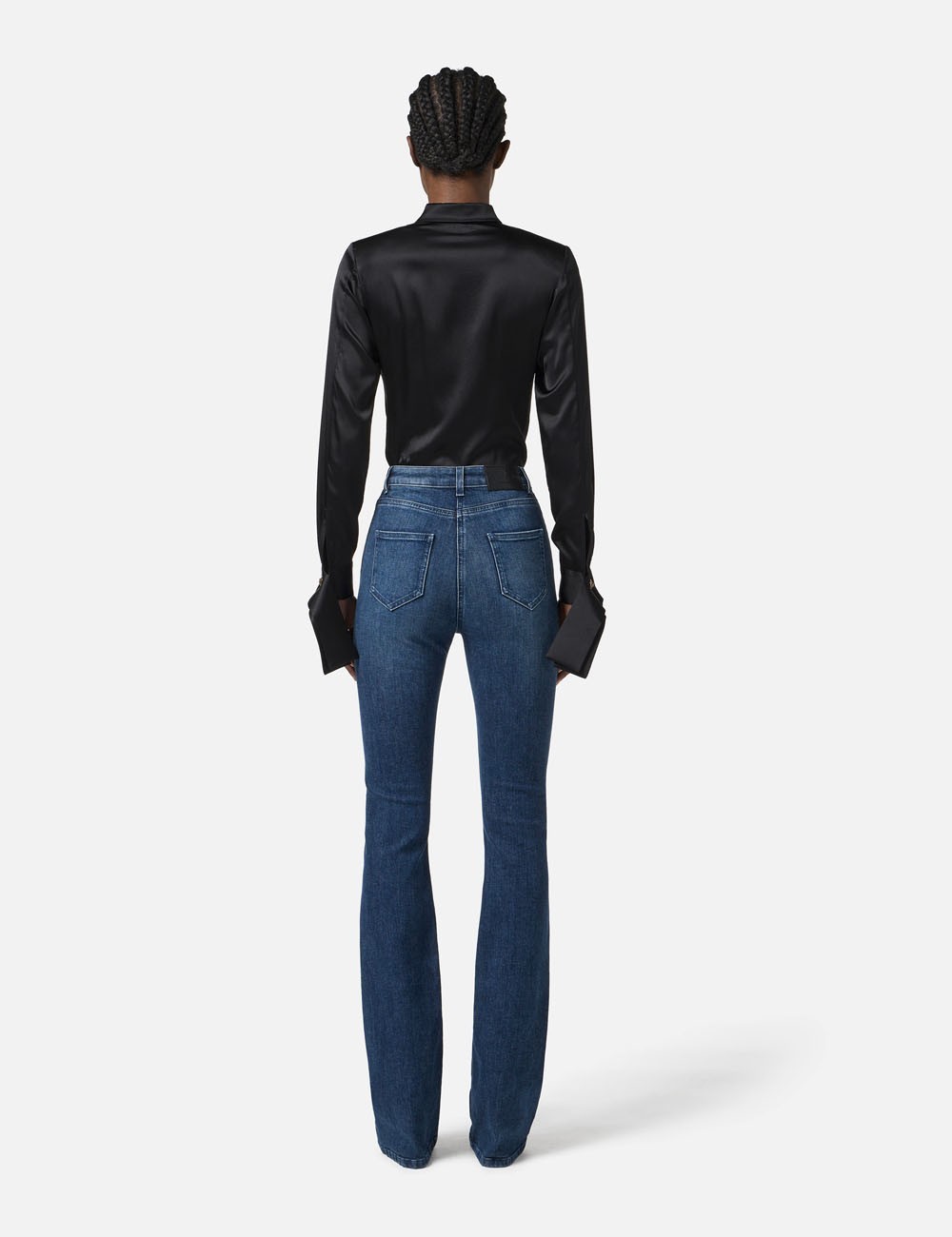 Body in raso nero