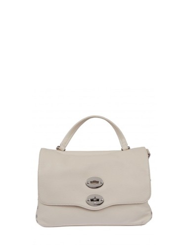 BORSA POSTINA® DAILY SMALL IN PELLE BEIGE ALCALINO