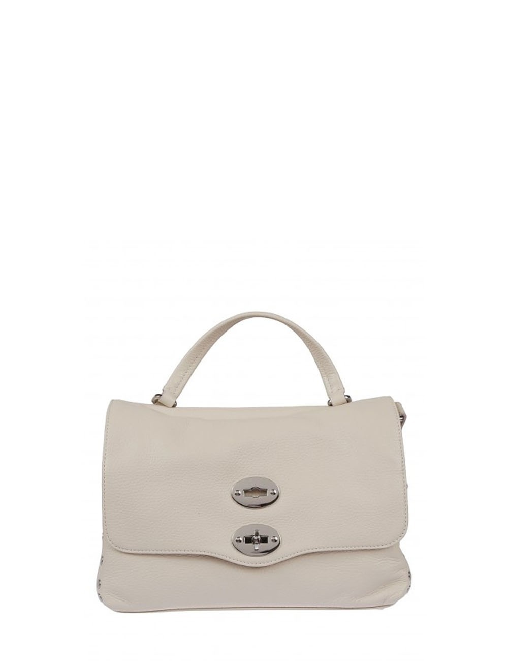 BORSA POSTINA® DAILY SMALL IN PELLE BEIGE ALCALINO