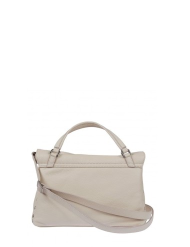 BORSA POSTINA® DAILY SMALL IN PELLE BEIGE ALCALINO