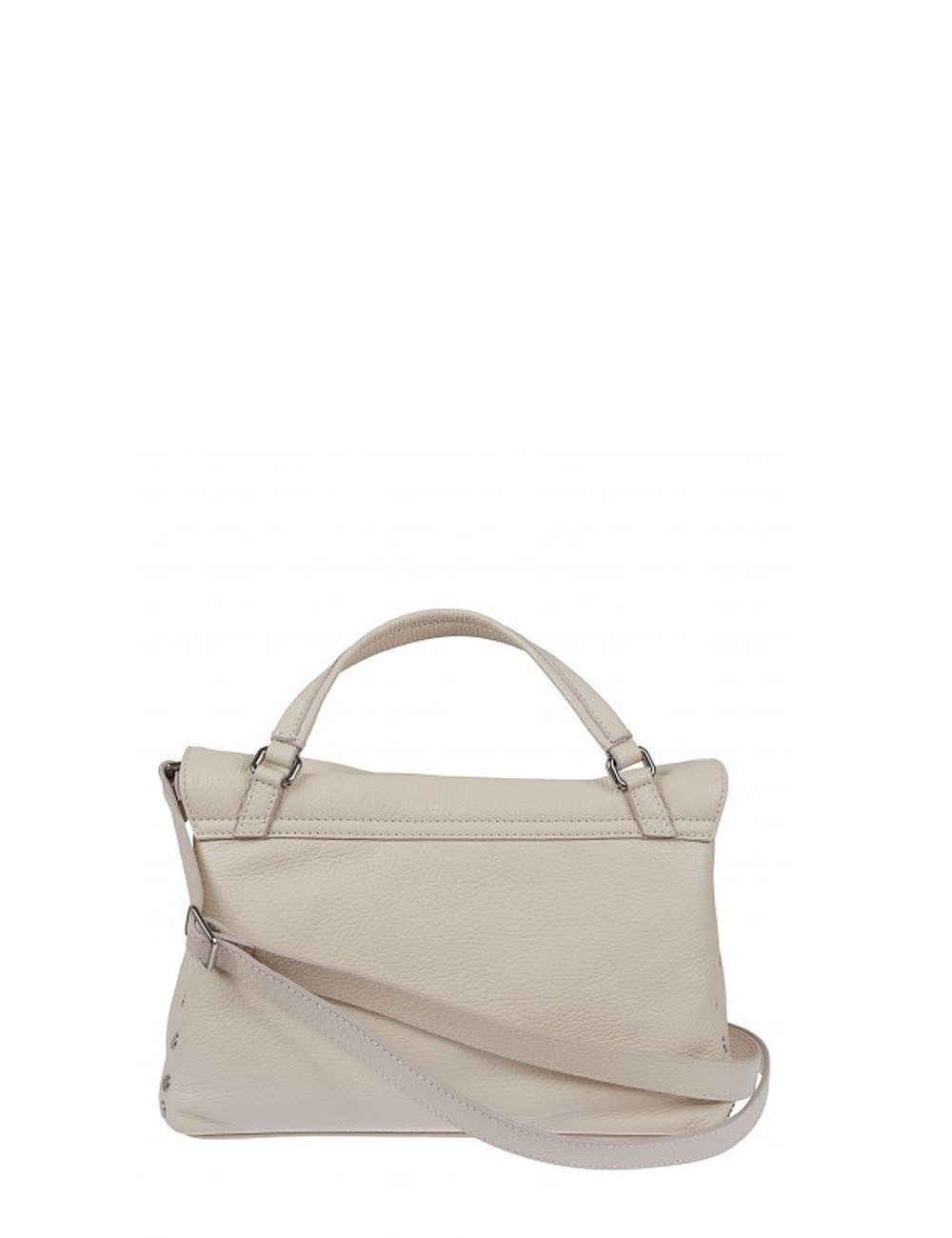 BORSA POSTINA® DAILY SMALL IN PELLE BEIGE ALCALINO