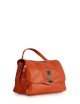 BORSA POSTINA® DAILY SMALL IN PELLE ORANGE SPRITZZONE