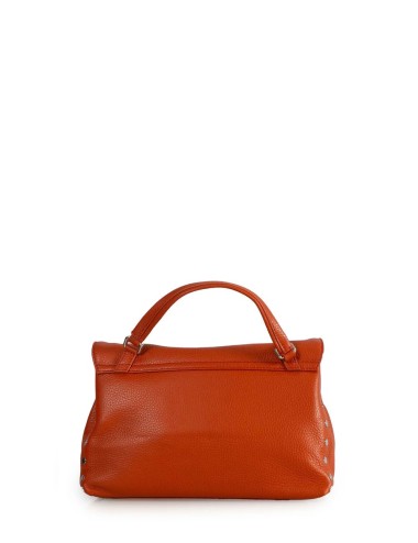 BORSA POSTINA® DAILY SMALL IN PELLE ORANGE SPRITZZONE
