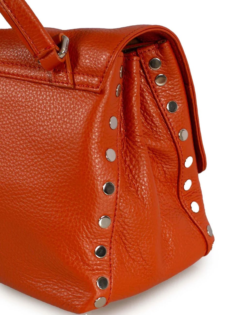 BORSA POSTINA® DAILY SMALL IN PELLE ORANGE SPRITZZONE