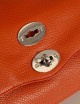 BORSA POSTINA® DAILY SMALL IN PELLE ORANGE SPRITZZONE