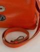 BORSA POSTINA® DAILY SMALL IN PELLE ORANGE SPRITZZONE