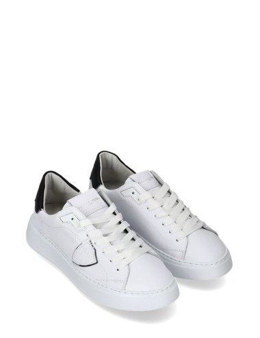 Sneaker bassa Temple bianco e nero