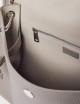 Borsa Venus Soft Midi a spalla in pelle martellata nera