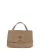 Borsa a Tracolla Postina Jones Small Grey Voltolina