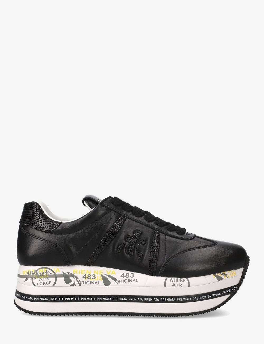 SNEAKERS BETH 7107 BLACK