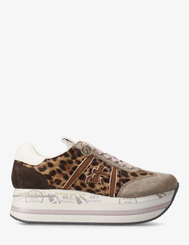 SNEAKERS BETH 7741 ANIMALIER