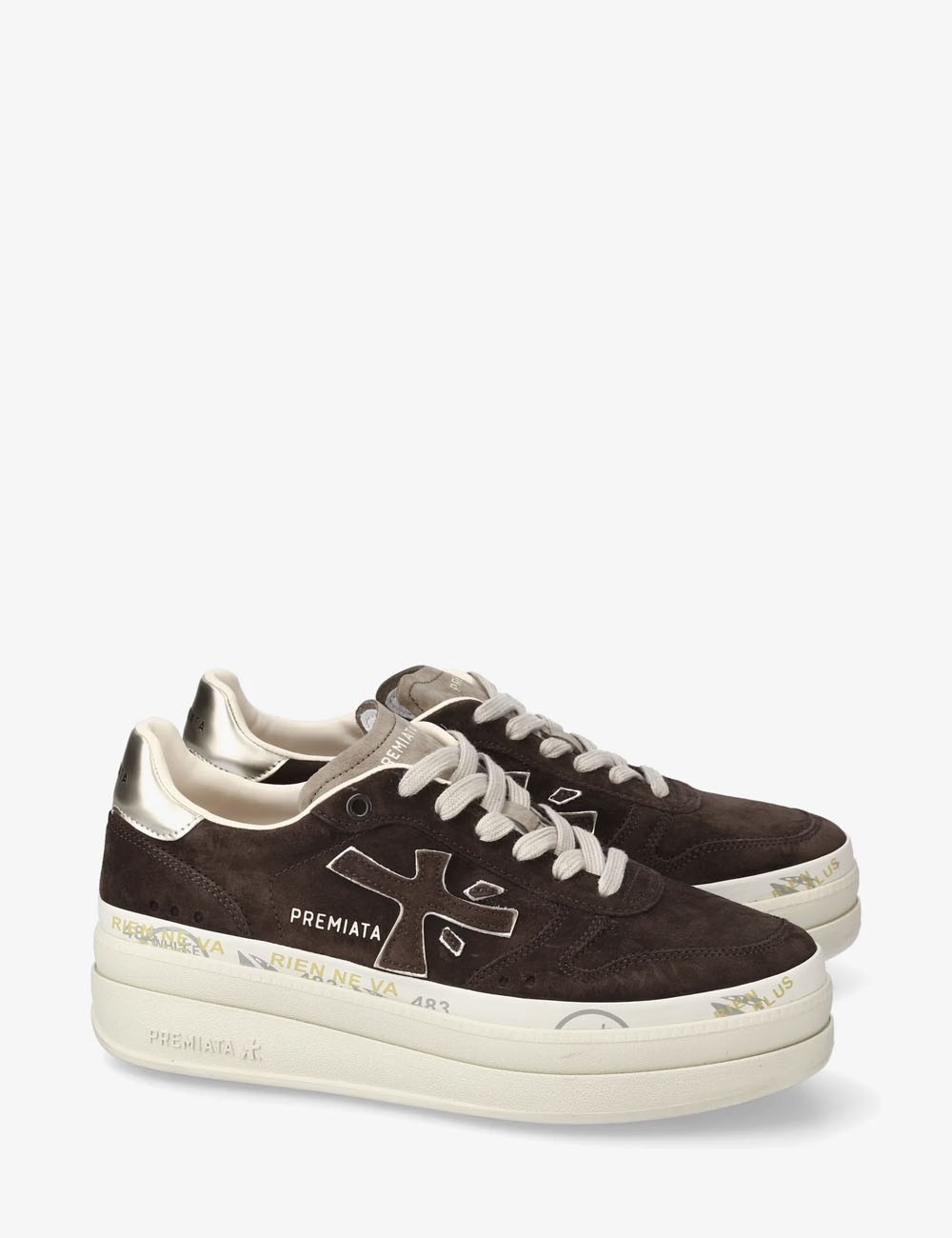 SNEAKERS MICOL 7894 MARRONE