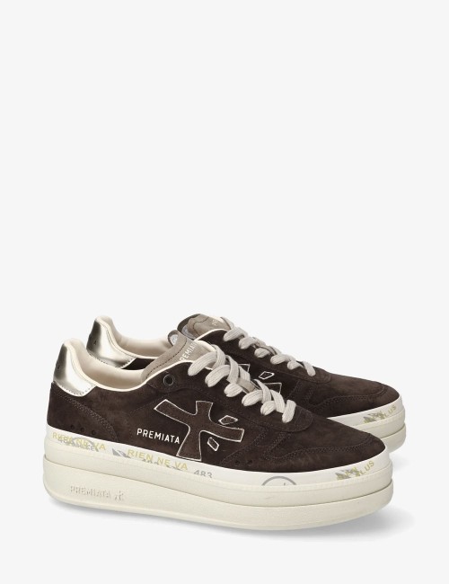 SNEAKERS MICOL 7894 MARRONE