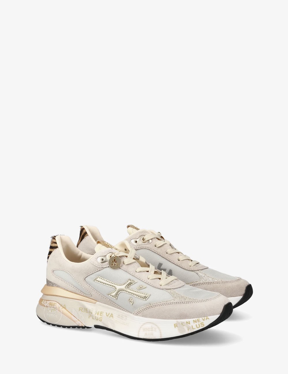 SNEAKERS MOERUND 7800 BEIGE GOLD