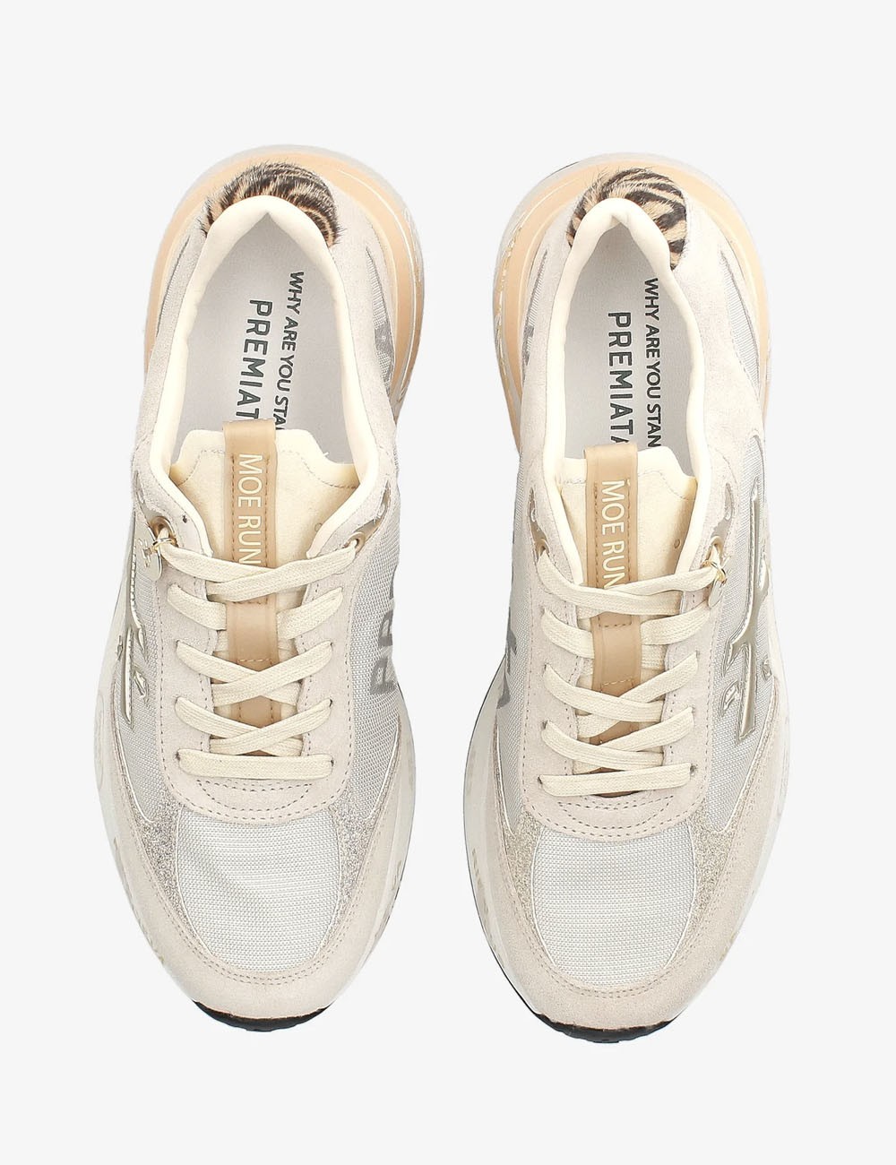 SNEAKERS MOERUND 7800 BEIGE GOLD