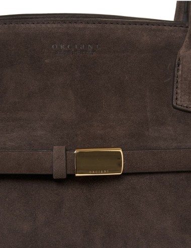 BORSA A MANO PEACH ORO TESTA DI MORO
