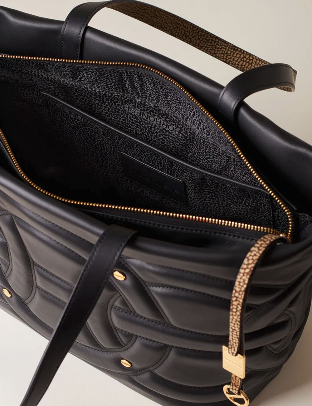 RONDO’ MEDIUM SHOPPING BAG OP NATURAL