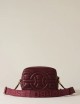 RONDO’ SMALL CAMERA BAG MERLOT