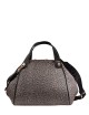 Borsa a Mano con Tracolla Borbonese Marie Op Natural/Black