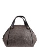 Borsa a Mano con Tracolla Borbonese Marie Op Natural/Black
