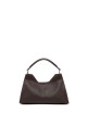 Borsa a tracolla in pelle AURORA ESPRESSO-CASTORO