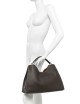 Borsa a tracolla in pelle AURORA ESPRESSO-CASTORO