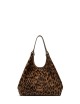 Borsa a spalla in cavallino DUA LINCE-CUOIO