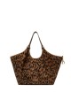 Shoulder bag pony skin leather DUA LINCE-CUOIO