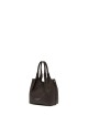 Borsa mini a tracolla in pelle DUA ESPRESSO-CASTORO