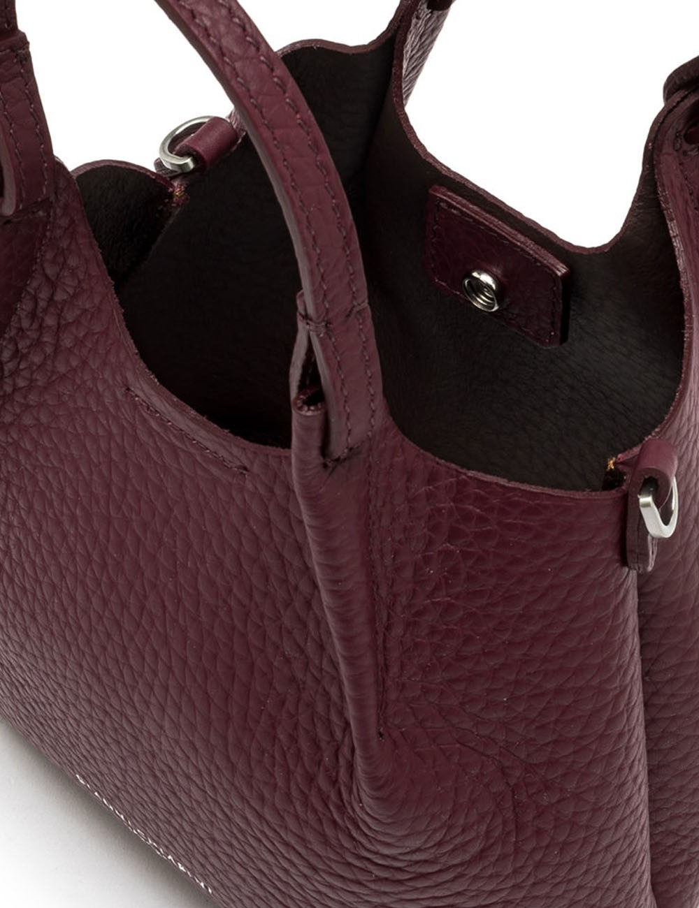 Borsa mini a tracolla in pelle DUA WINE BERRY-T.MORO