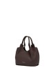 Borsa media a tracolla in pelle DUA ESPRESSO-CASTORO