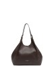Borsa grande a spalla in pelle DUA ESPRESSO-CASTORO