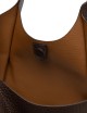 Borsa grande a spalla in pelle DUA ESPRESSO-CASTORO
