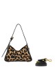 Cross-body bag in pony skin leather PENELOPE LEO-NERO