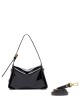 Borsa a tracolla in vernice PENELOPE NERO